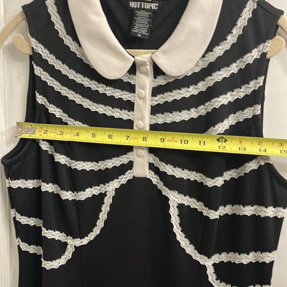Hot Topic Skeleton Rib Cage dress - Picture 6 of 7